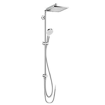 Hansgrohe E 27289000 240 1 Jet Ecosmart 9 lt/dk Reno Kare Tepe Duşlu Crometta Duş Kolonu