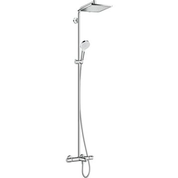Hansgrohe HG27298000 Crometta E Termostatik Bataryalı Duş Kolonu