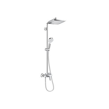 Hansgrohe HG27298000 Crometta E Termostatik Bataryalı Duş Kolonu