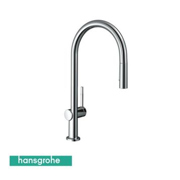Hansgrohe HG72800000 210 Çekilebilir El Duşu 2 Jet Krom Talis M54 Tek Kollu Eviye Bataryası