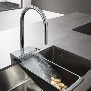 Hansgrohe M81 Aquno Select Tek Kollu Eviye Bataryası