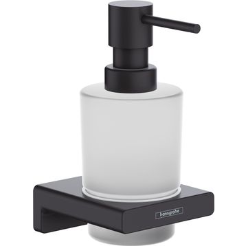 Hansgrohe Mat Siyah Sıvı Sabunluk