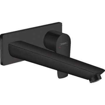 Hansgrohe Talis E Tek Kollu Siyah Lavabo Bataryası