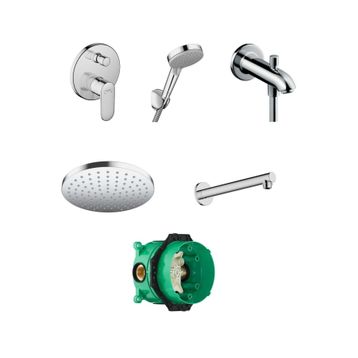 Hansgrohe Vernis Duş Ankastre Seti