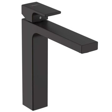 Hansgrohe Vernis Shape 190 Sifon Kumandalı Satin Siyah Lavabo Bataryası