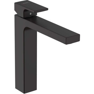 Hansgrohe Vernis Shape 190 Sifon Kumandalı Satin Siyah Lavabo Bataryası