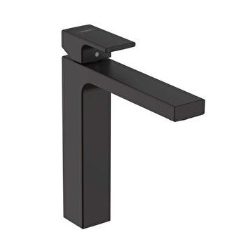 Hansgrohe Vernis Shape 190 Sifon Kumandalı Satin Siyah Lavabo Bataryası