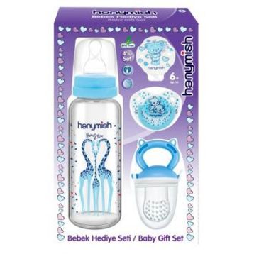 Hanymish 653 Mavi Mini Beslenme Seti