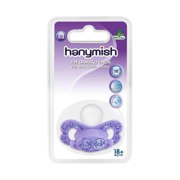 Hanymish Joy No:3 Silikon Damaklı Emzik