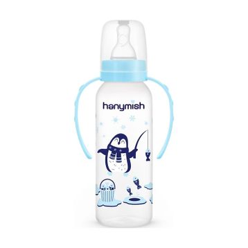 Hanymish Mavi 240 ml Kulplu PP Biberon