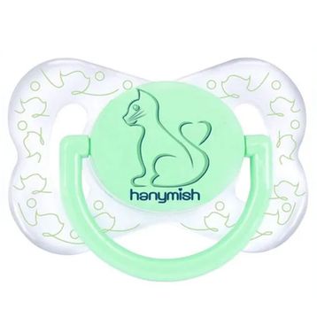 Hanymish No1 Yeşil 109 Şeffaf Damaklı Emzik