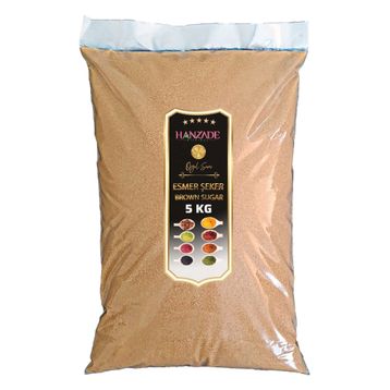 Hanzade 5 kg Bitkisel Esmer Toz Şeker