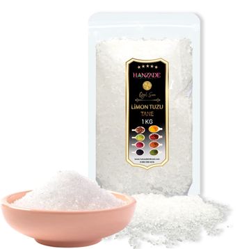 Hanzade Bitkisel 1 kg Tane Parça Limon Tuzu