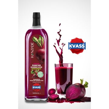 Hanzade Bitkisel 1 lt Fermente Kırmızı Pancar