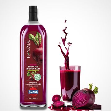 Hanzade Bitkisel 1 lt Fermente Kırmızı Pancar
