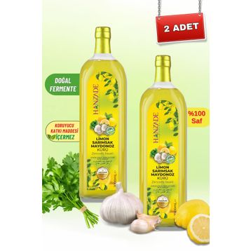 Hanzade Bitkisel 1 lt Limon Sarımsak Maydanoz Kürü