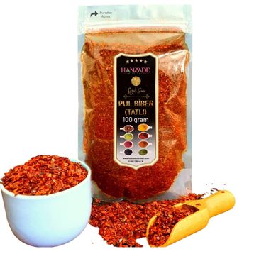 Hanzade Bitkisel 100 gr Tatlı Pul Biber