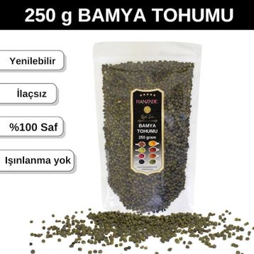 Hanzade Bitkisel 250 gr Bamya Tohumu