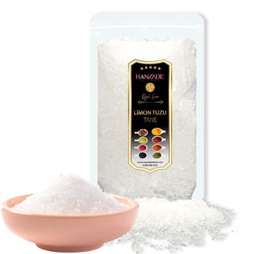 Hanzade Bitkisel 250 gr Tane Parça Limon Tuzu