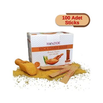 Hanzade Bitkisel 300 gr Stick Kahverengi Esmer Şeker