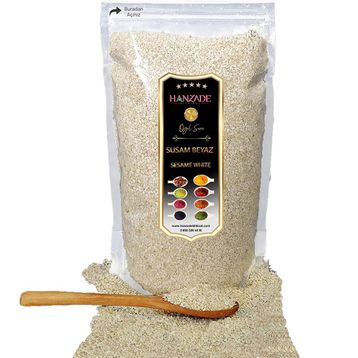 Hanzade Bitkisel 500 gr Beyaz Susam