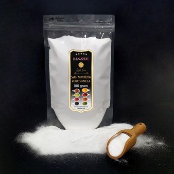 Hanzade Bitkisel Şekersiz 100 gr Saf Vanilya