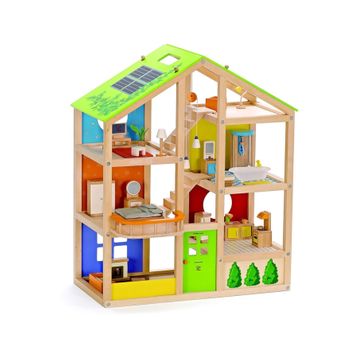 Hape E3401 4 Mevsim Mobilyalı Ev