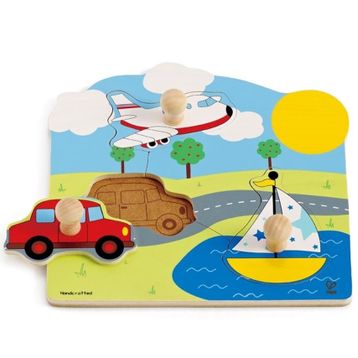 Hape Taşıtlar Puzzle