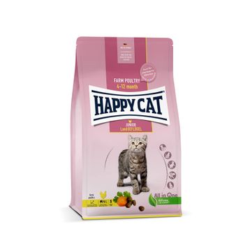 Happy Cat 10 kg Junior Geflügel Tavuklu Somonlu Yavru Kuru Kedi Maması