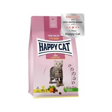 Happy Cat Junior Tavuklu 10 kg Yavru Kedi Maması