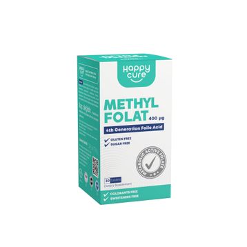 Happy Cure Metilfolat 30 Tablet
