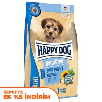 Happy Dog Mini Puppy NaturCroq Küçük Irk 4 kg Köpek Maması