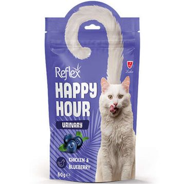 Happy Hour Tavuk ve Yaban Mersini İdrar Sağlığı 60 gr Kedi Ödülü