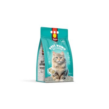 Happy Topaklanan Bentonit Marsilya Sabunlu 5 lt Kedi Kumu