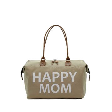 Happymom Bej Bebek Bakım Çantası