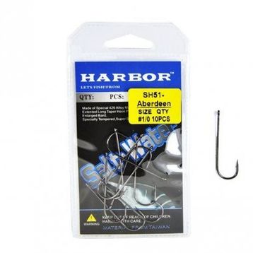 Harbor SH51 Aberdeen No:1/0 10 Pcs Olta İğnesi