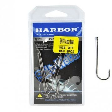 Harbor SH51 Aberdeen No:4/0 8 Pcs Olta İğnesi