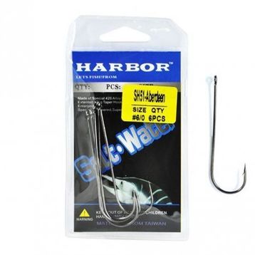 Harbor SH51 Aberdeen No:6/0 6 Pcs Olta İğnesi