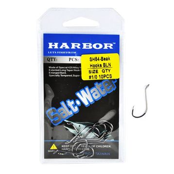 Harbor SH54 Beek No:1/0 10 Pcs Olta İğnesi