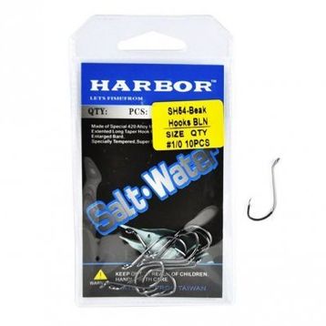 Harbor SH54 Beek No:1/0 10 Pcs Olta İğnesi