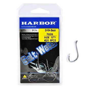 Harbor SH54 Beek No:2/0 9 Pcs Olta İğnesi
