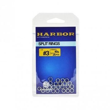 Harbor Split Rings No:3 25 Pcs Halka