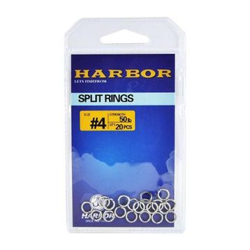 Harbor Split Rings No:4 20 Pcs Halka