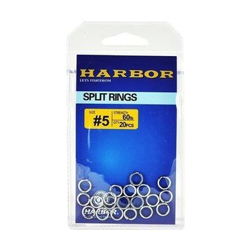 Harbor Split Rings No:5 20 Pcs Halka