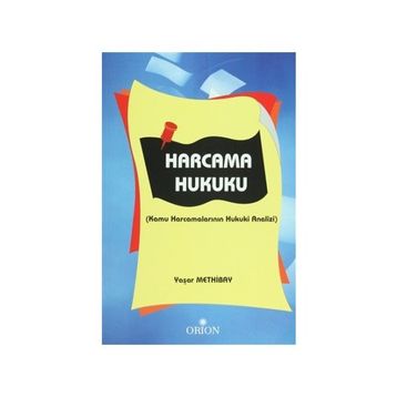 Harcama Hukuku - Yaşar Methibay