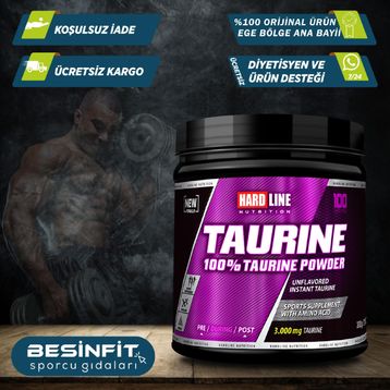 Hardline 300 Gr Aromasiz Taurine Powder