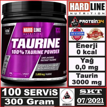 Hardline 300 gr Taurine 100% Powder