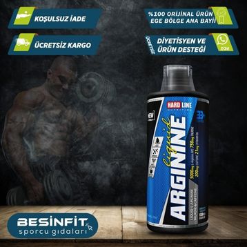 Hardline Argınıne Lıquıd 1000 ml Yeşil Elma Aromalı