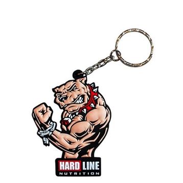 Hardline Köpekli 3D Maskot Anahtarlık