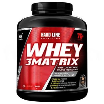 Hardline Nutrition 3 Matrix 2300 gr Kurabiye Aromalı Whey Protein Tozu